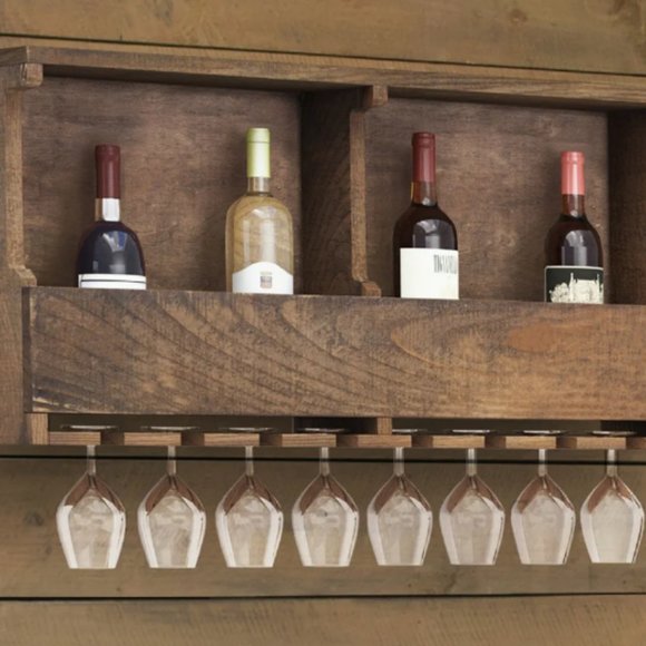 Handmade Rustic Wine Racks - Picture 2 of 3